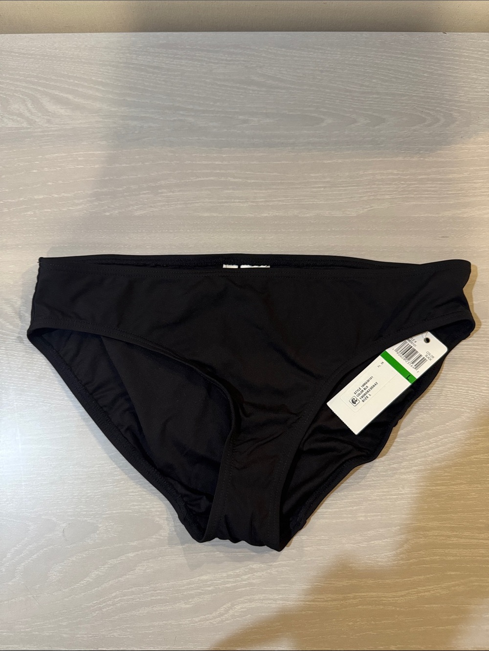 Classic Black Anne Cole Women’s Bikini Bottom Large